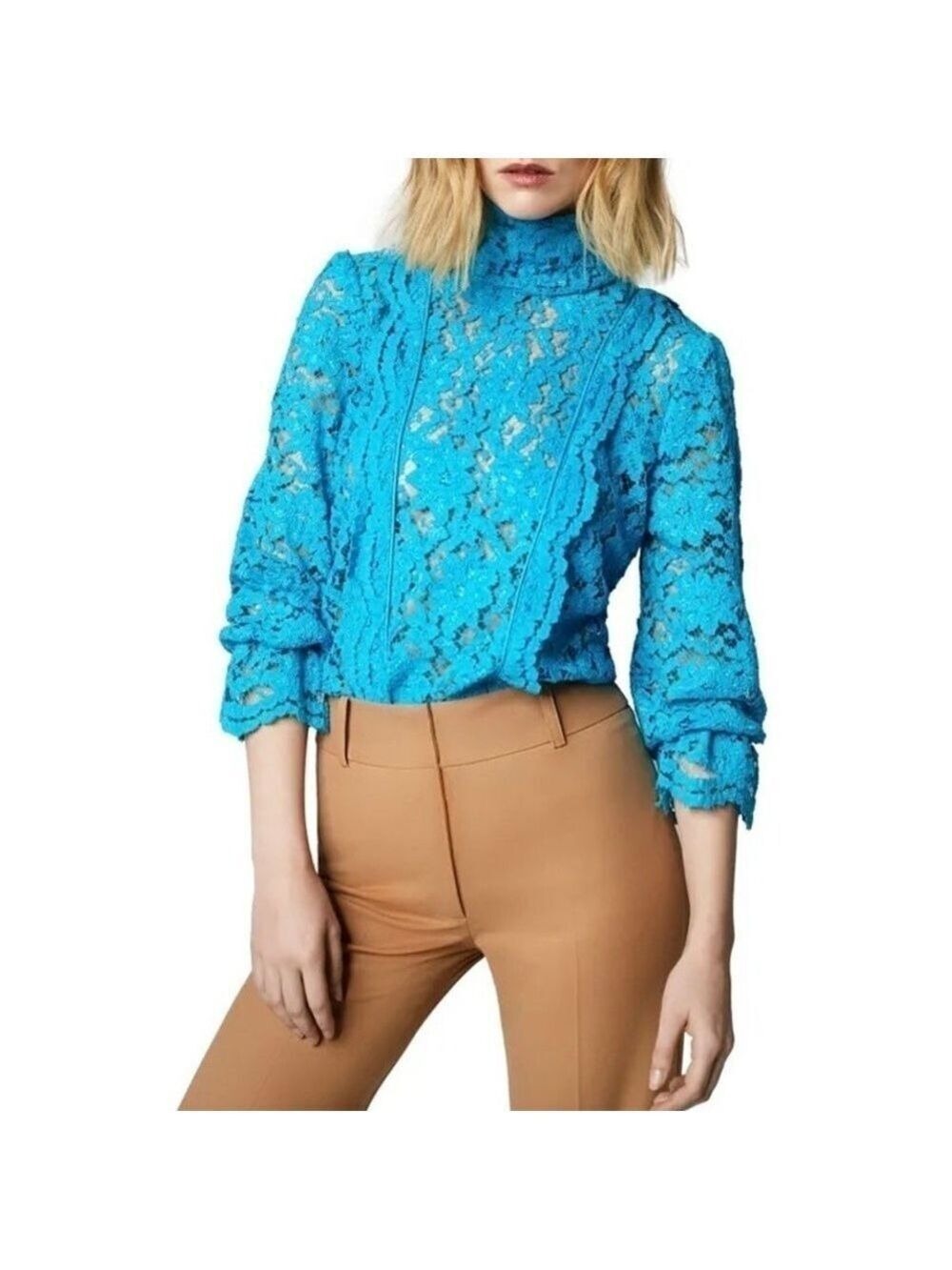 Blue Lace Women's Top